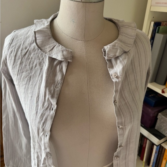 Girls linen shirt - Picture 6 of 8